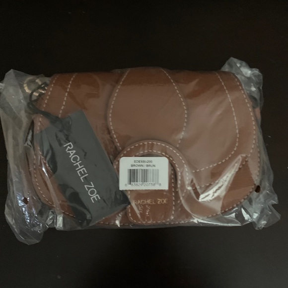 RACHEL ZOE Edessi Saddle Brown Crossbody & Belt Bag NWT - Picture 7 of 9